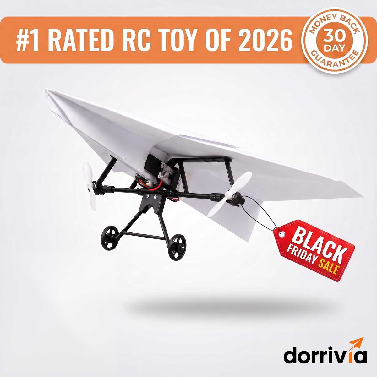 Dorrivia RC paper airplane kit