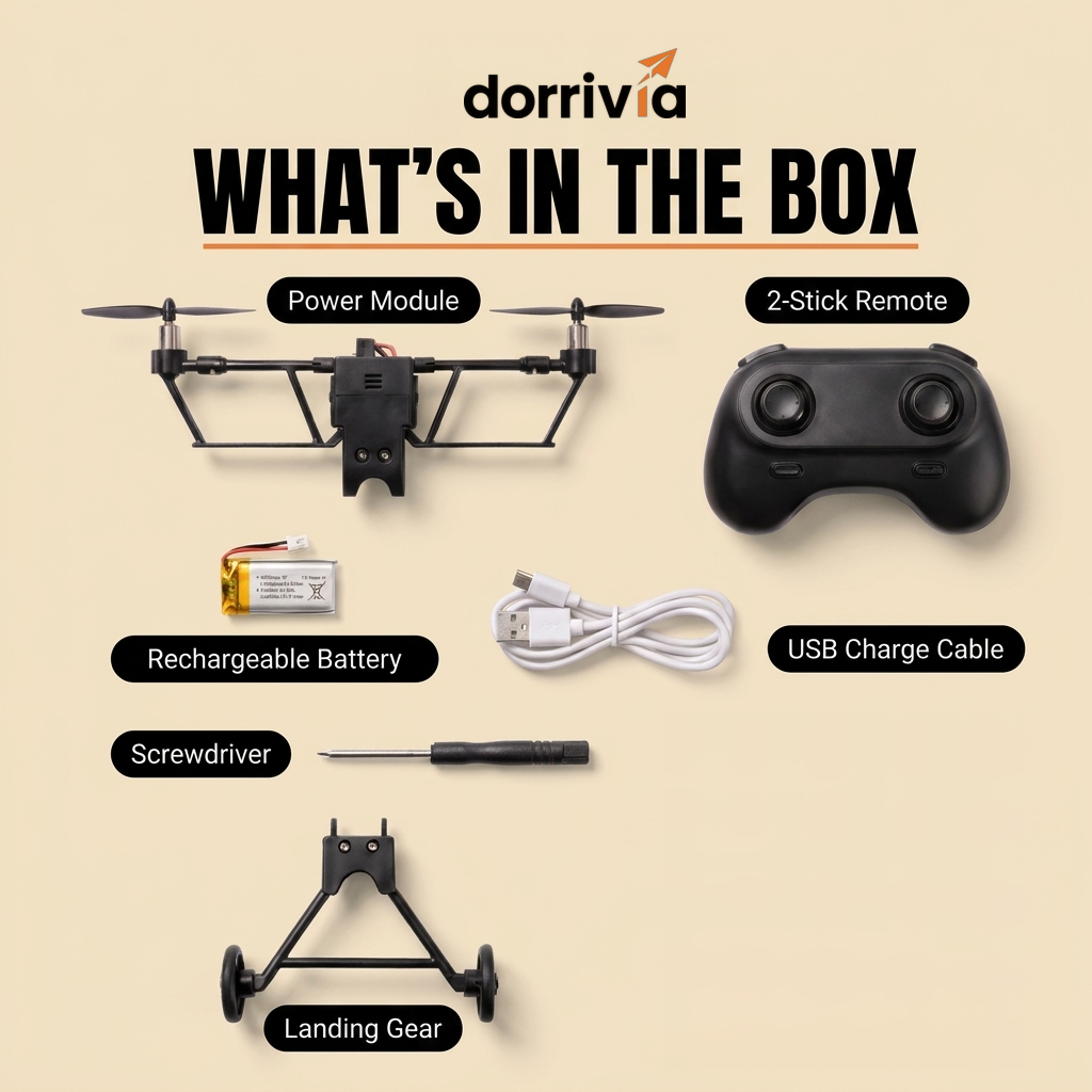 Dorrivia™ RC Paper Airplane Kit
