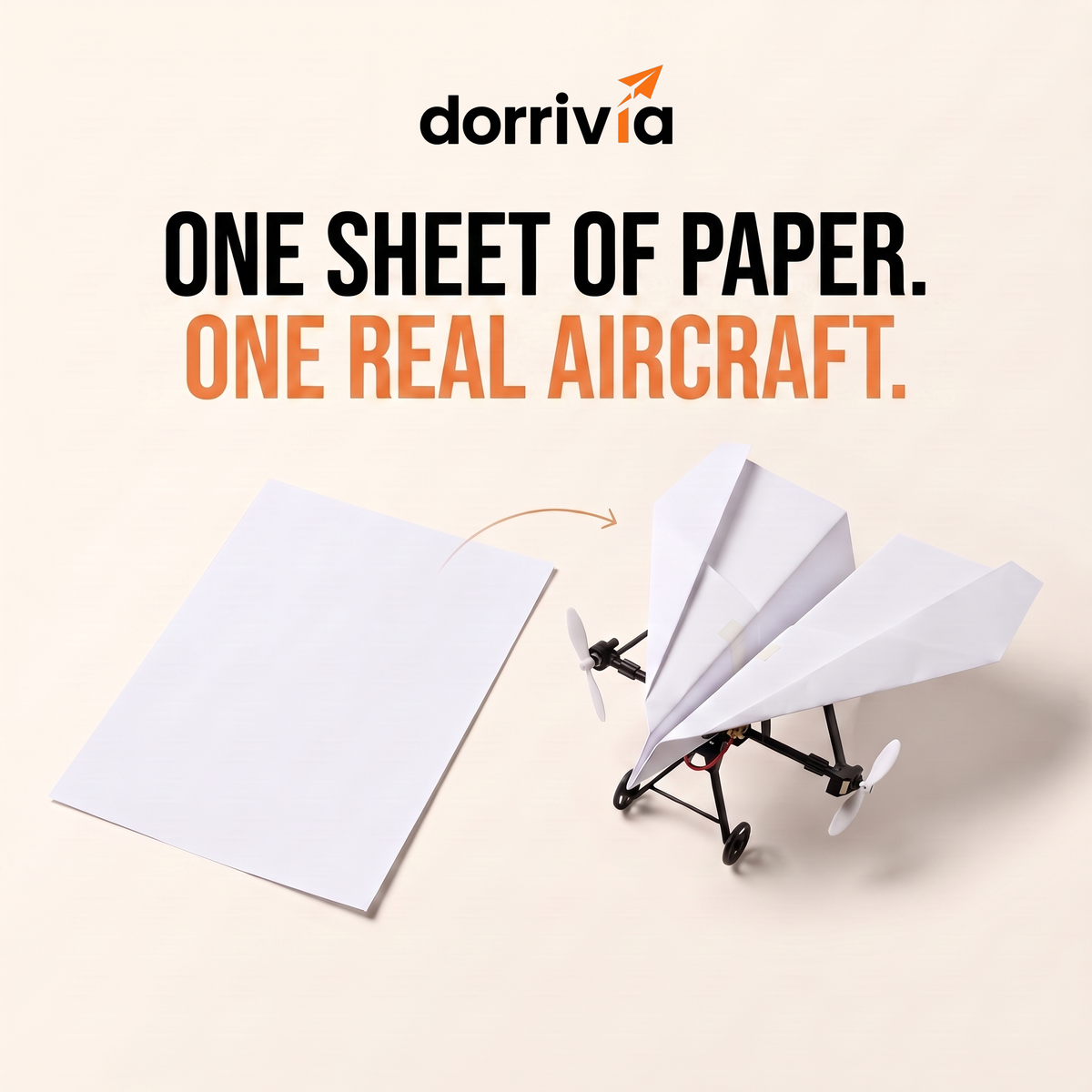 Dorrivia™ RC Paper Airplane Kit